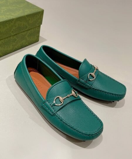 Alternative view of Gucci Men’s Horsebit Driver Green For Men 674254 UDU00 3120