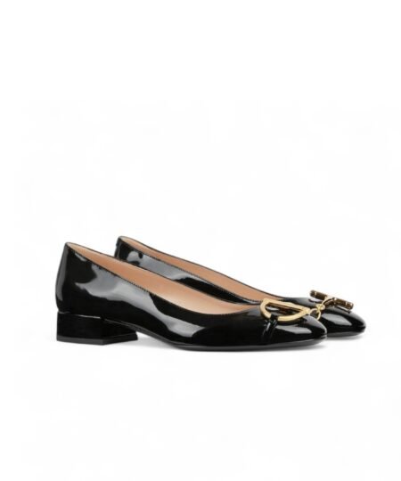 Gucci Ballet Flat With Half Horsebit Black For Women 849652 BNC00 1000
