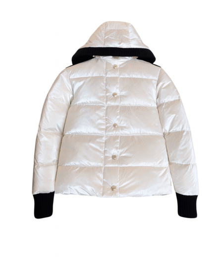 Chanel Puffer Coat White For Women