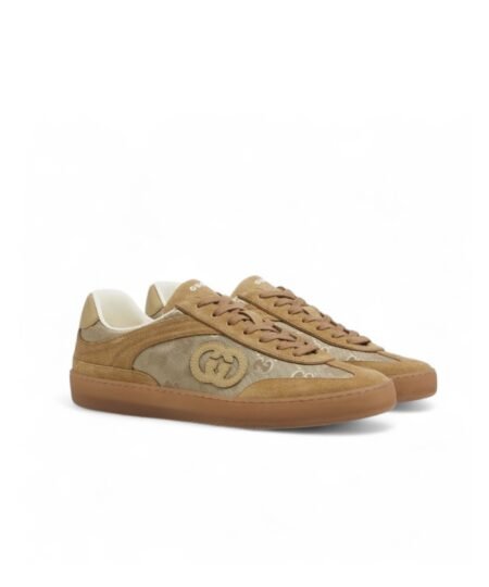 Gucci G75 Sneaker Beige For Men 813686 AAEX5 9547