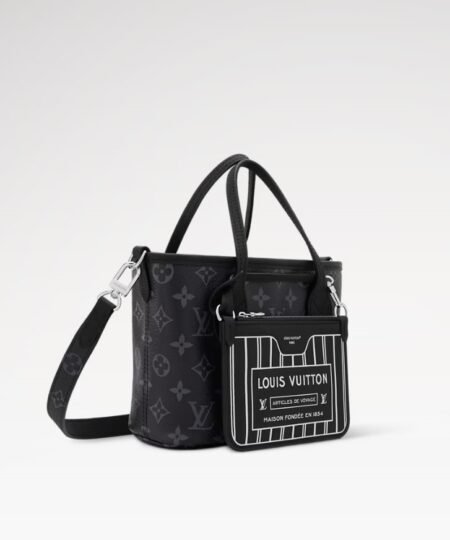 Alternative view of Louis Vuitton Neverfull Bandoulière Inside Out BB Black For Women 10.4in/26cm M15210
