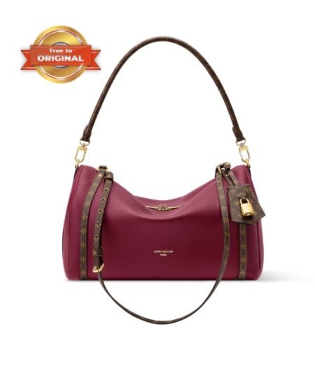 [True-to-ORIGINAL] Louis Vuitton Express MM Carmin Red For Women 14.2in/36cm M27689