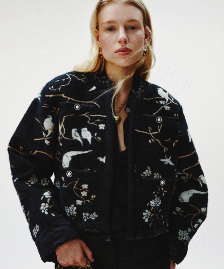 Alternative view of Chanel Elegant Cropped Jacket Black For Women