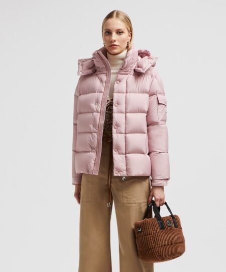 Alternative view of Moncler Maya 70 Short Down Jacket Pink For Women