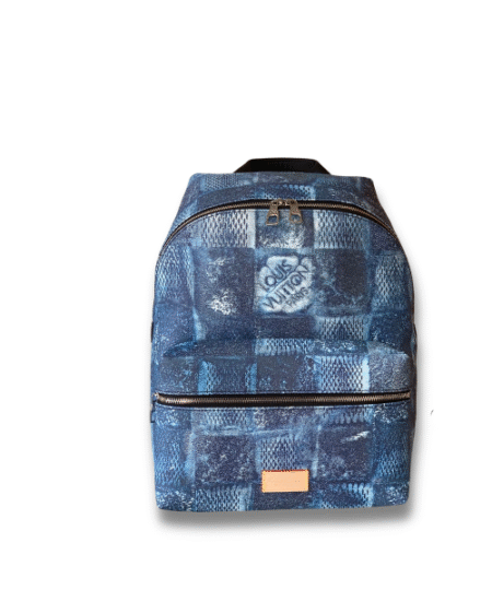 Alternative view of Louis Vuitton Discovery Backpack PM Damier Blue For Women 11.8in/30cm