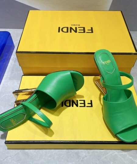 Alternative view of Fendi First Green High-Heeled Sandals For Women