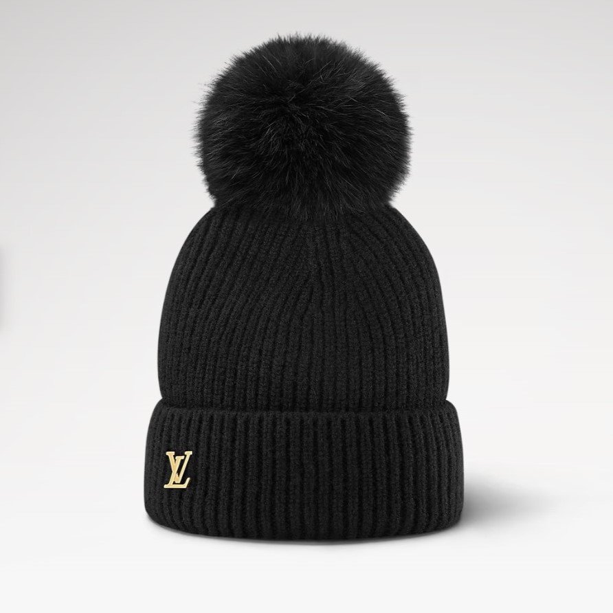 Louis Vuitton LV Cold Spark Beanie Black For Women M79256 - Image 5
