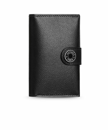 Hermes R.M.S Card Holder Noir For Women 4.1in/10.5cm H084336CK89