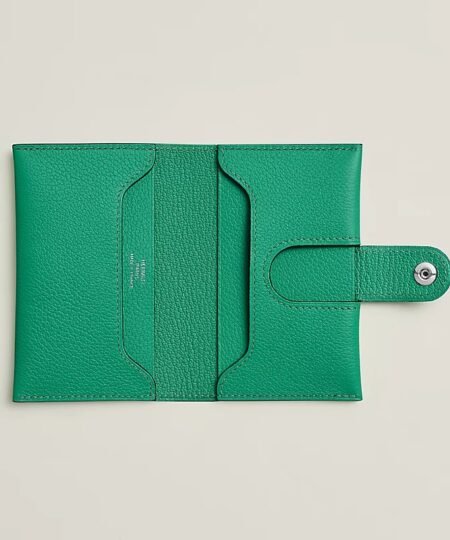 Alternative view of Hermes R.M.S Card Holder Rose Green For Women 4.1in/10.5cm H084335CKAM