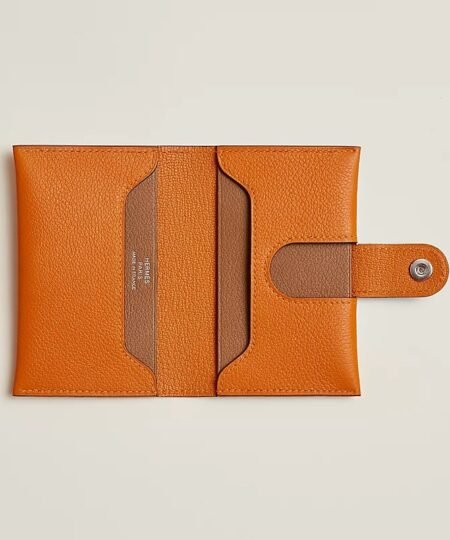 Alternative view of Hermes R.M.S Card Holder Abricot For Women 4.1in/10.5cm H084148CKAH