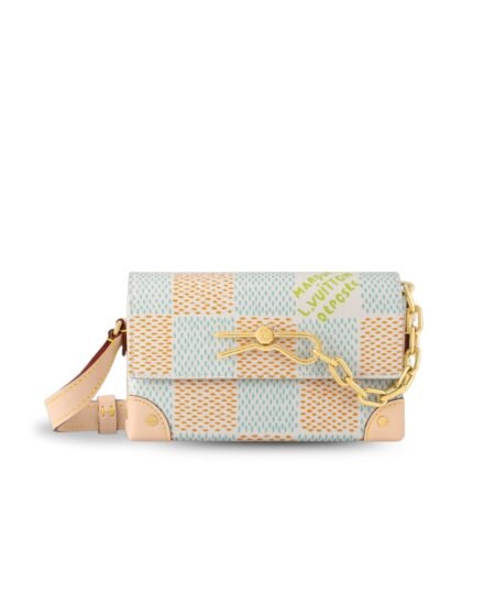 Louis Vuitton Steamer Wearable Wallet Bag White For Men N40674 7.1in/18cm