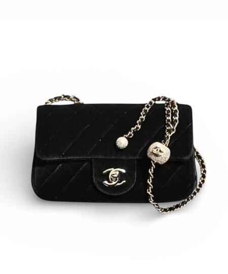 Chanel Classic Flap Bag Black For Women 20cm/7.9in AS1787-B20826-94305