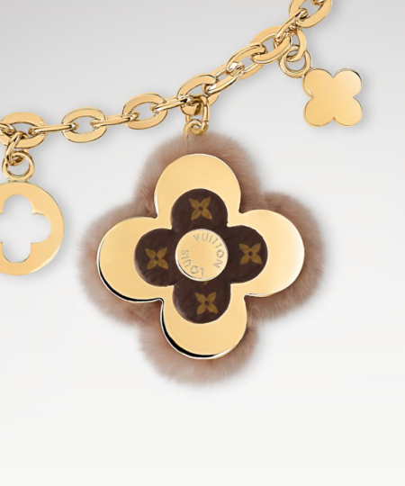 Alternative view of Louis Vuitton Blooming Flowers Chain Bag Charm Gold Hardware For Women M03285