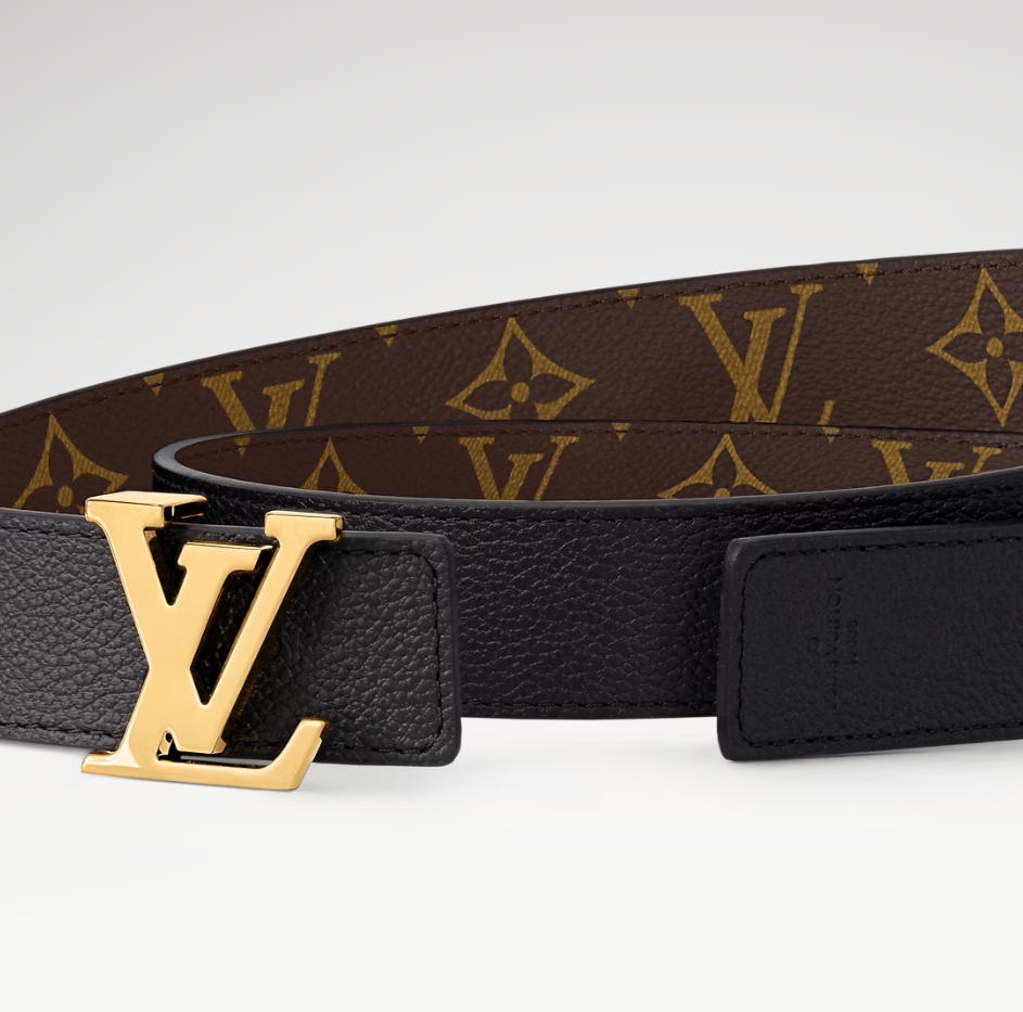 Louis Vuitton LV Initiales 30mm Reversible Belt Black For Women M0565V - Image 5