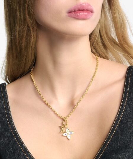 Alternative view of Louis Vuitton LV x TM Monogram Multicolor Necklace For Women – M03737