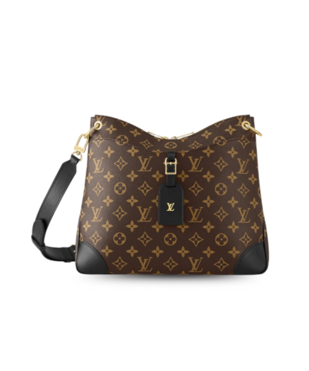 Louis Vuitton Odeon MM Monogram Canvas Black For Women 12.2in/31cm M45352