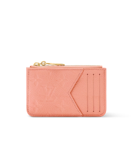 Louis Vuitton Romy Card Holder Peach For Women 4.7in/12cm M27667