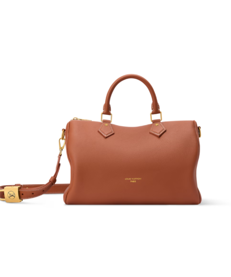Louis Vuitton Speedy Soft 30 Low Key Cognac For Women 11.8in/30cm M24892