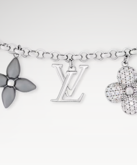 Alternative view of Louis Vuitton Spring Street Strass Chain Bag Charm Silver Hardware For Women M03212