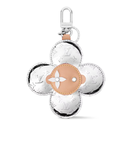 Louis Vuitton Vivienne Head Mng Mirror Key Holder Silver Hardware For Women M03280