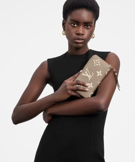 Alternative view of Louis Vuitton Zippy Wallet Monogram Empreinte Dove/Cream For Women 7.7in/20cm M69794