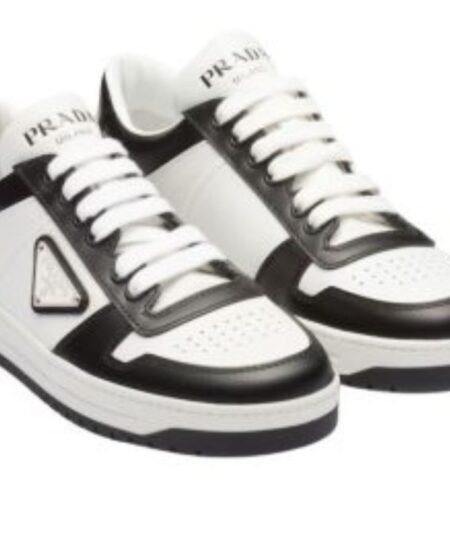 Prada Downtown Sneakers Black For Women 1.2 in/ 3 cm 1E792M_3LKG_F0964_F_030