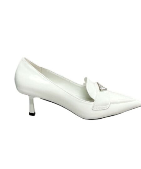 Prada Patent Pumps White For Women