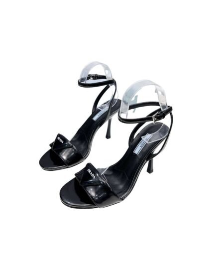 Prada Square Toe Pointed Pumps Black For Women