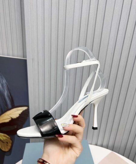 Alternative view of Prada Square Toe Pointed Pumps White For Women