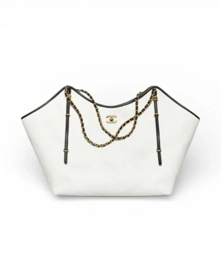 Chanel Shopping Maxi Bag White For Women 59cm/23.2in - AS5463-B22594-U5557