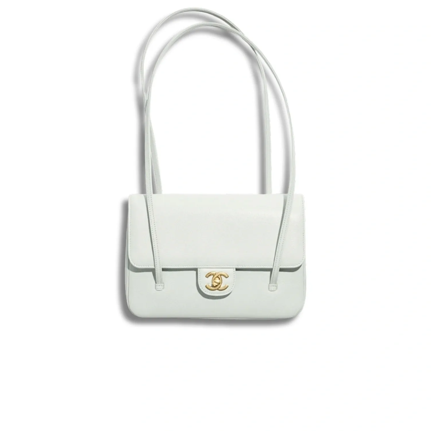 Chanel Small Flap Bag Light Green For Women 22cm/8.7in - AS6130-B23483-U6544