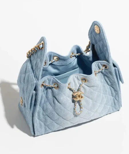Alternative view of Chanel 25 Small Handbag Blue For Women 10.2in/26cm AS5293-B20603-U0475