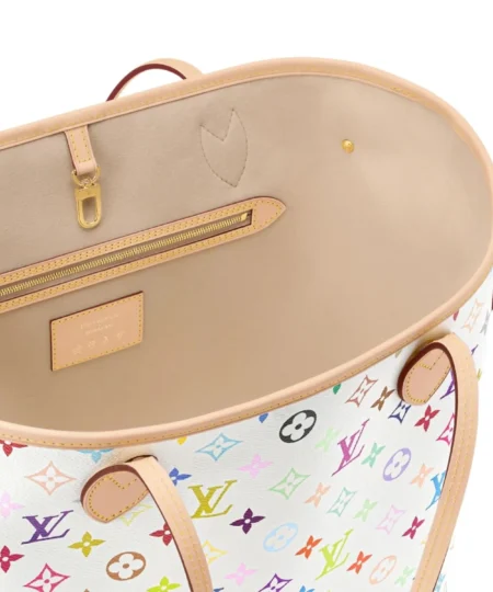 Alternative view of Louis Vuitton LV x TM Neverfull MM Bag Multicolor/White For Women 31cm/12.2in - M27787