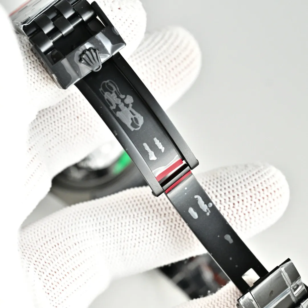 Rolex Blaken Daytona Submariner Watch Pink Dial And Pink Bezel Edition 40mm - Image 9