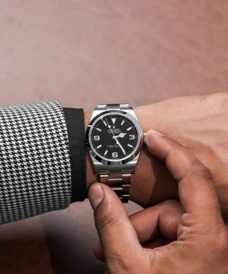 Alternative view of Rolex Explorer 40 Watch Silver Toned Black Dial 40mm For Men 224270-0001