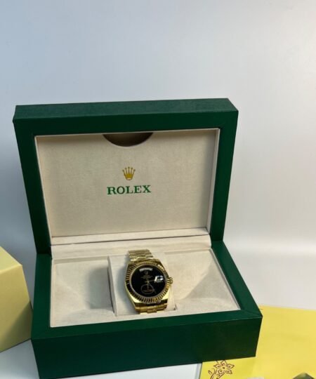 Alternative view of Rolex Day-Date 36 Watch Gold Toned Black Dial 36mm For Men