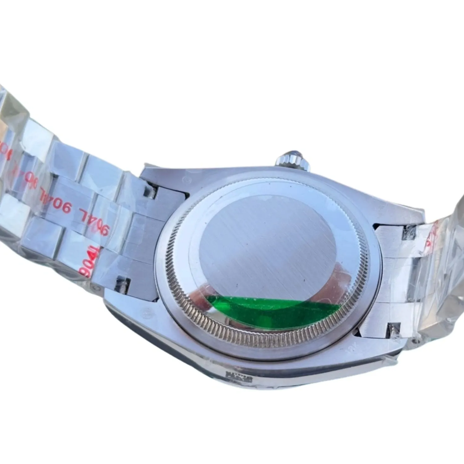 Rolex Day Date Watch Silver Roman Numerals 36mm For Women - Image 4