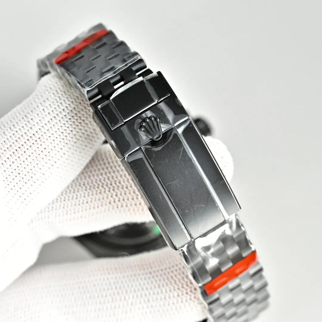 Rolex Blaken Daytona Submariner Watch Pink Dial And Pink Bezel Edition 40mm - Image 8