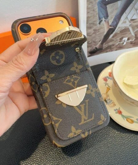 Alternative view of Louis Vuitton Iphone Case Brown