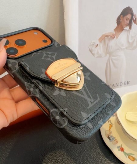 Alternative view of Louis Vuitton Iphone Case Light Black
