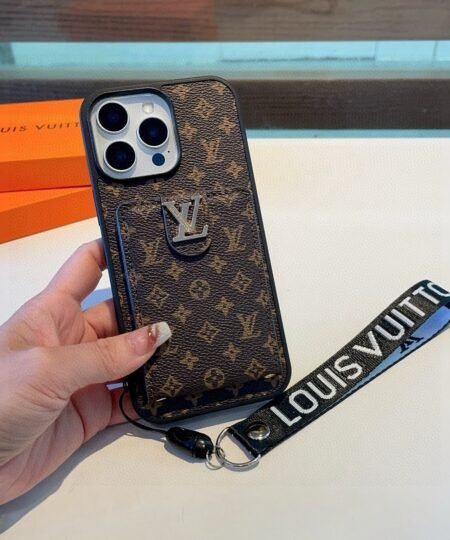 Louis Vuitton Monogram Iphone Case Brown