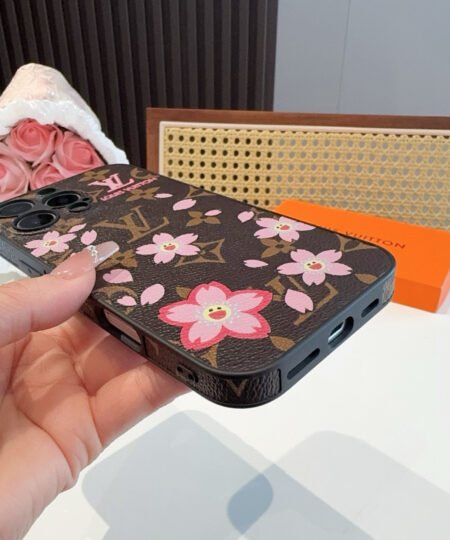 Alternative view of Louis Vuitton Murakami Iphone Case Brown