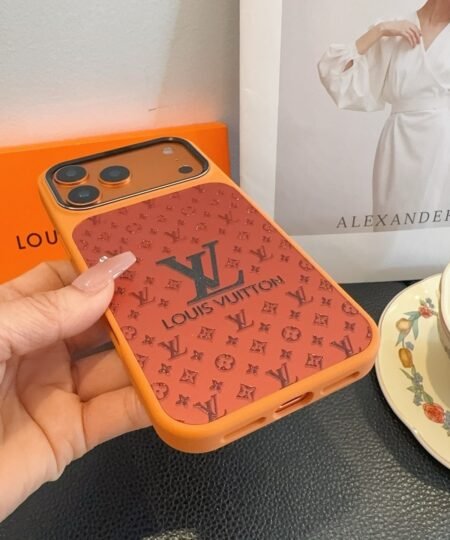 Alternative view of Louis Vuitton Monogram Iphone Case Orange
