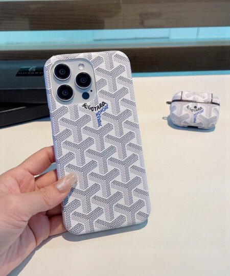 Goyard Iphone Case Gray