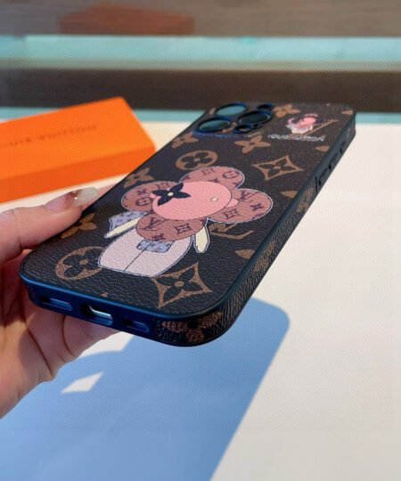 Alternative view of Louis Vuitton Murakami Iphone Case Brown