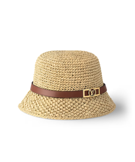 Louis Vuitton Dauphine Summer Hat Natural Beige For Women M5071M