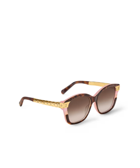 Louis Vuitton LV Petit Soupcon Square Sunglasses Dark Tortoise For Women Z3265W
