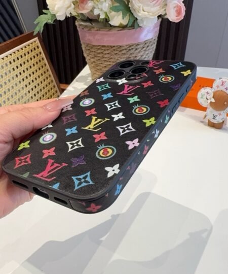 Alternative view of Louis Vuitton Murakami Iphone Case Black