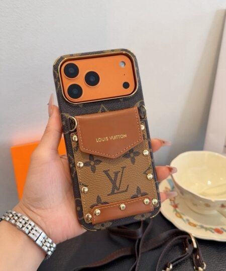 Louis Vuitton Monogram Iphone Case Brown