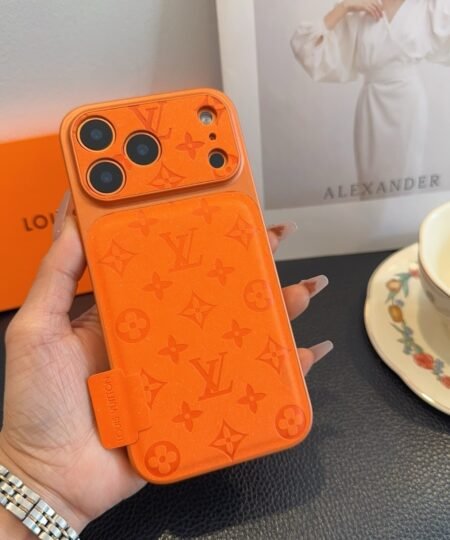 Louis Vuitton Iphone Case Light Orange
